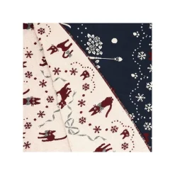 New Maison Ghibli Stole With Button Kiki Snowing City - Kiki'S Delivery Service