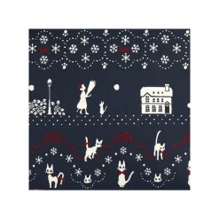 New Maison Ghibli Stole With Button Kiki Snowing City - Kiki'S Delivery Service