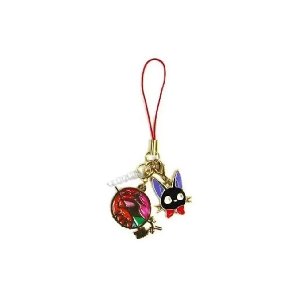 New Maison Ghibli Strap Stained Glass Style Jiji Gold - Kiki'S Delivery Service