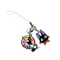 New Maison Ghibli Strap Stained Glass Style Jiji Silver - Kiki'S Delivery Service