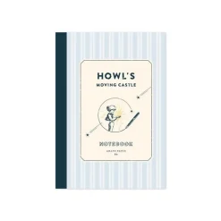 Sale Maison Ghibli Stripes Notebook 12,8 X 18,2 Cm - Howl'S Moving Castle