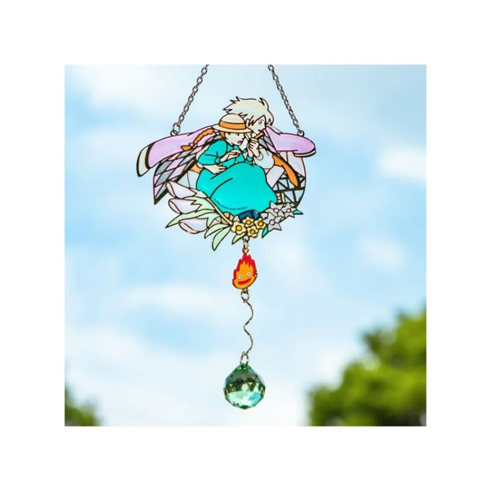 Clearance Maison Ghibli Sun Catcher Stained Glass Sophie & Hauru - Howl'S Moving Castle