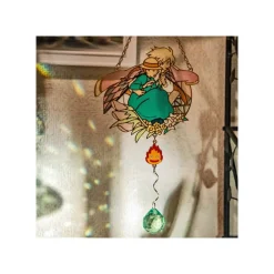 Clearance Maison Ghibli Sun Catcher Stained Glass Sophie & Hauru - Howl'S Moving Castle
