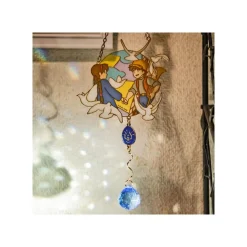 Sale Maison Ghibli Sun Catcher Stained Glass Sheeta & Pazu - Castle In The Sky