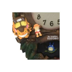 New Maison Ghibli Swing Clock Autumn Leaves - My Neighbor Totoro