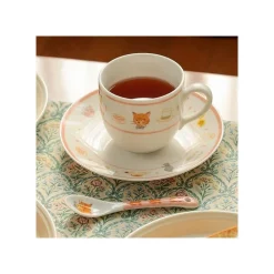 Online Maison Ghibli Tea Time & Cat Plate - The Cat Returns