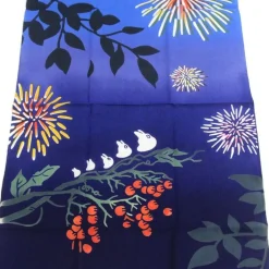 Hot Maison Ghibli Tenugui Fireworks - My Neighbor Totoro