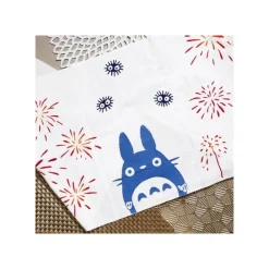 New Maison Ghibli Tenugui Middle Totoro Fireworks - My Neighbor Totoro