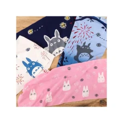 New Maison Ghibli Tenugui Middle Totoro Fireworks - My Neighbor Totoro