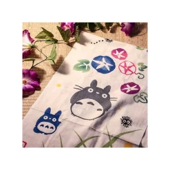 Sale Maison Ghibli Tenugui Morning Glory & Firefly - My Neighbor Totoro