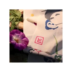 Sale Maison Ghibli Tenugui Morning Glory & Firefly - My Neighbor Totoro