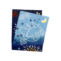 Sale Maison Ghibli Tenugui Totoro Flying Fireworks - My Neighbor Totoro