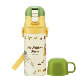 Clearance Maison Ghibli Thermos Bottle Double Opening Totoro & Catbus - My Neighbor Totoro