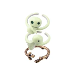 Sale Maison Ghibli Three Ring Set Kodama - Princess Mononoke
