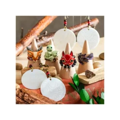 Sale Maison Ghibli Three Ring Set Kodama - Princess Mononoke