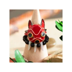 Clearance Maison Ghibli Three Ring Set San'S Mask - Princess Mononoke
