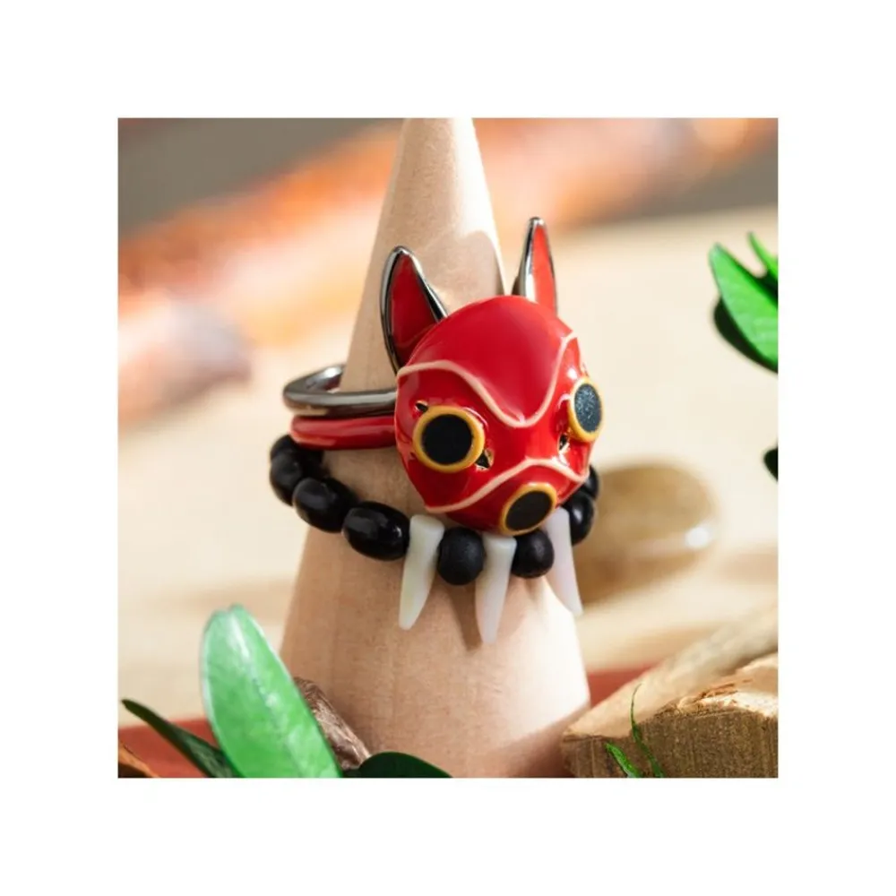 Clearance Maison Ghibli Three Ring Set San'S Mask - Princess Mononoke