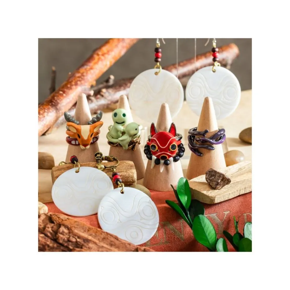 Clearance Maison Ghibli Three Ring Set San'S Mask - Princess Mononoke