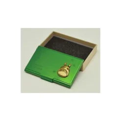 Sale Maison Ghibli Totoro Metal Card Case Green - My Neighbor Totoro