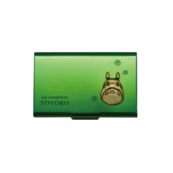 Sale Maison Ghibli Totoro Metal Card Case Green - My Neighbor Totoro