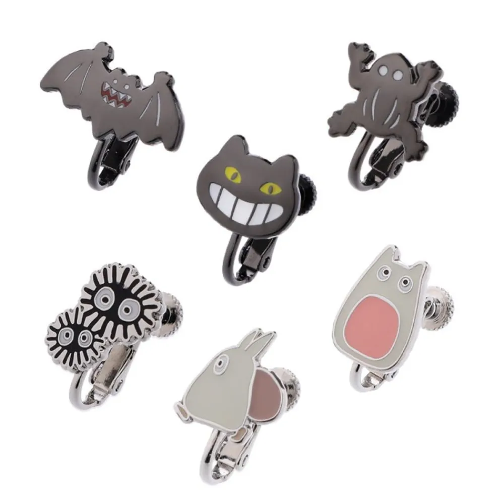 Clearance Maison Ghibli Totoro Opening Clipped Earrings Set Of 6 - My Neighbor Totoro