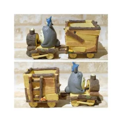 New Maison Ghibli Totoro Train Flower Bucket - My Neigbour Totoro