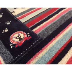 Maison Ghibli Towel Jiji Footprints 34X80 Cm - Kiki'S Delivery Service
