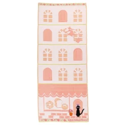 Sale Maison Ghibli Towel Jiji Street Corner 34X80 Cm - Kiki'S Delivery Service