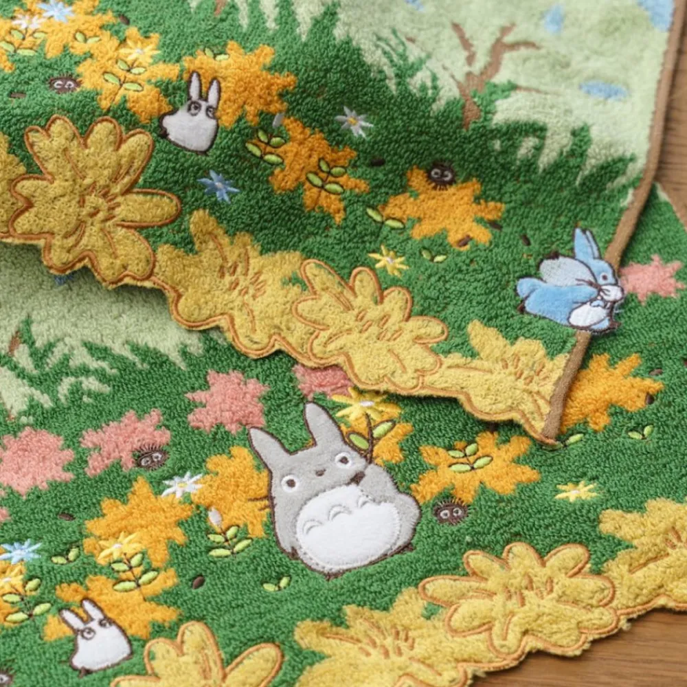 Discount Maison Ghibli Towel Medium & Small Totoro Racing 34X80 Cm - My Neighbor Totoro