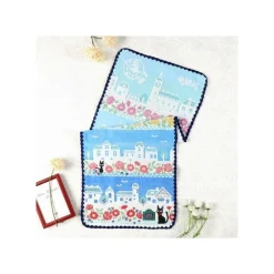 New Maison Ghibli Towel Streets Of Paris 34X80 Cm - Kiki'S Delivery Service