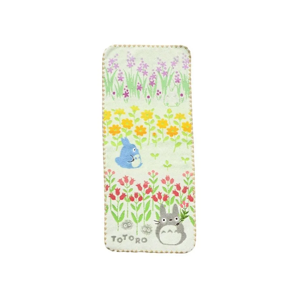 Best Maison Ghibli Towel Totoro Wild Flowers 34X80 Cm - My Neighbor Totoro