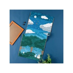 Clearance Maison Ghibli Towel Under The Moon 34X80 Cm - My Neighbor Totoro