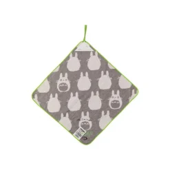 New Maison Ghibli Towel With Hanger Big Totoro Silhouette - My Neighbor Totoro