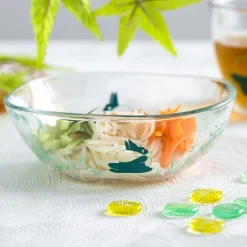 Maison Ghibli Transparent Bowl 13Cm Chasing - My Neighbor Totoro