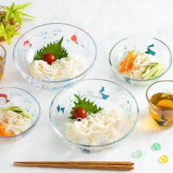 Maison Ghibli Transparent Bowl 17Cm Chasing Acorns - My Neighbor Totoro