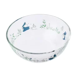 Maison Ghibli Transparent Bowl 17Cm Chasing Acorns - My Neighbor Totoro