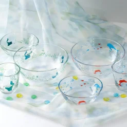 Maison Ghibli Transparent Bowl 17Cm Ponyo Under The Sea - Ponyo On The Cliff