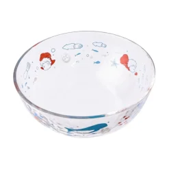 Maison Ghibli Transparent Bowl 17Cm Ponyo Under The Sea - Ponyo On The Cliff