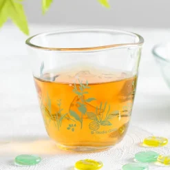 New Maison Ghibli Transparent Glass Chasing Acorns - My Neighbor Totoro