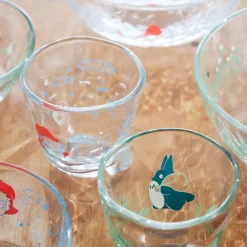 New Maison Ghibli Transparent Glass Chasing Acorns - My Neighbor Totoro