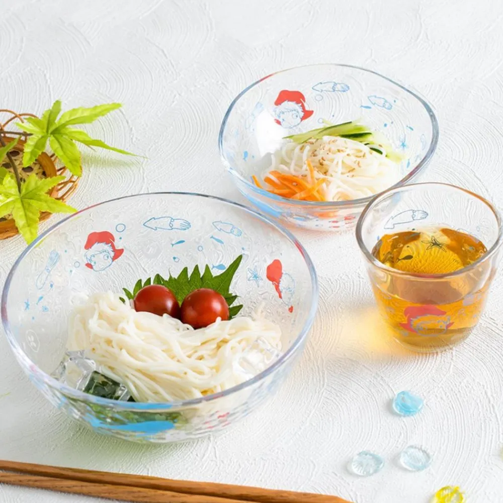 Online Maison Ghibli Transparent Glass Ponyo Under The Sea - Ponyo On The Cliff