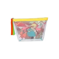 Discount Maison Ghibli Transparent Pouch Embroidered - Howl'S Moving Castle