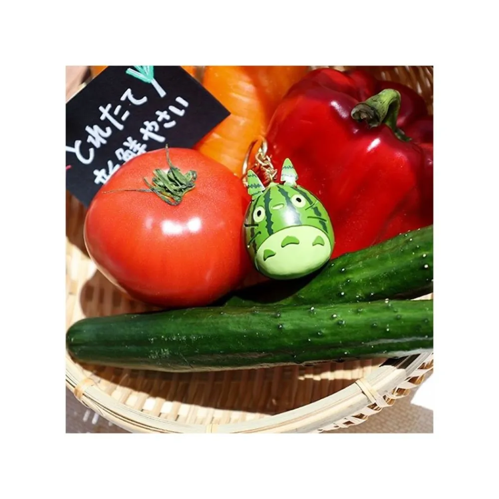 Online Maison Ghibli Watermelon Keyring - My Neighbor Totoro