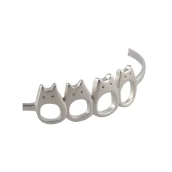 Online Maison Ghibli White Totoro Metal Garland Bracelet - My Neighbor Totoro