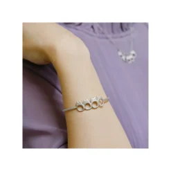 Online Maison Ghibli White Totoro Metal Garland Bracelet - My Neighbor Totoro