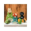 Discount Maison Ghibli Wood Figurine Totoro With Soot Sprites - My Neighbor Totoro