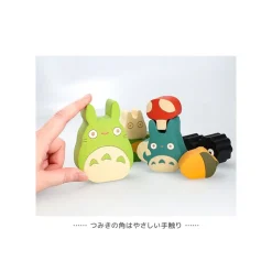 Discount Maison Ghibli Wood Figurine Totoro With Soot Sprites - My Neighbor Totoro