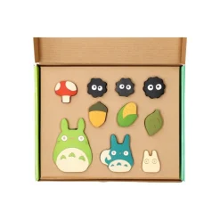 Discount Maison Ghibli Wood Figurine Totoro With Soot Sprites - My Neighbor Totoro