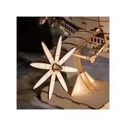 Hot Maison Ghibli Wood Model Kigumi Tiger Moth - Castle In The Sky