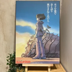 Best Maison Ghibli Wood Panel 35 X 50 Japanese Movie Poster - Nausicaa